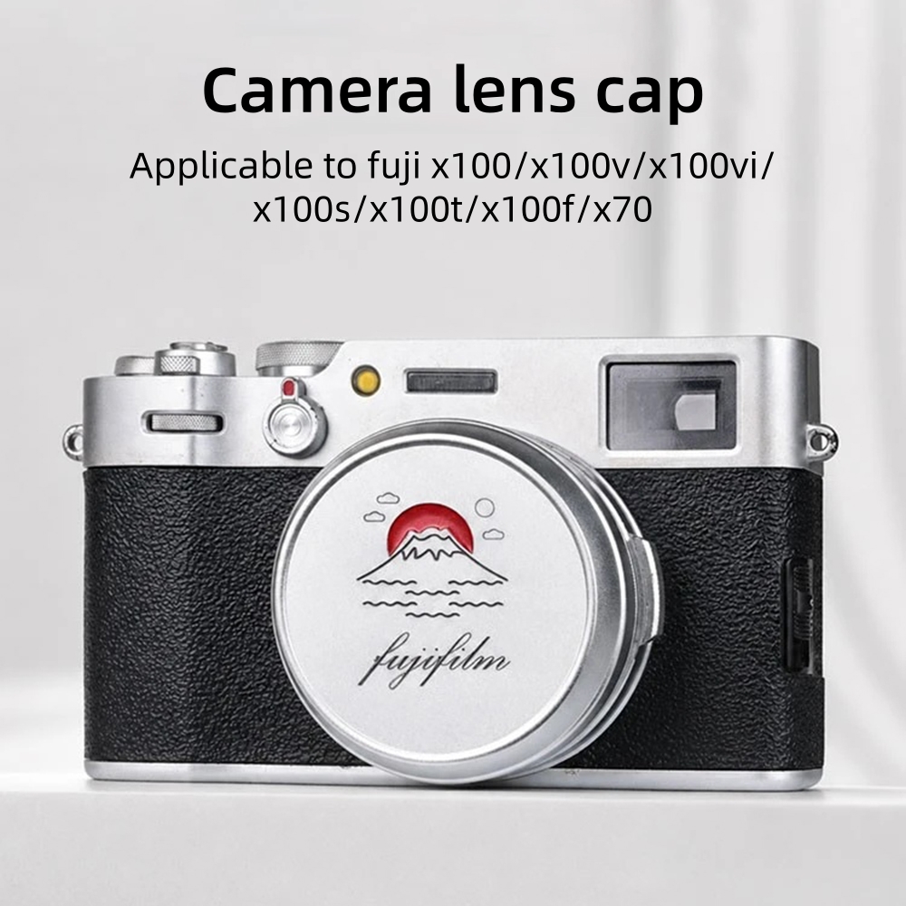 غطاء عدسة كاميرا معدني عتيق ال - مراجعة Fujifilm Camera X100Vi وسعره