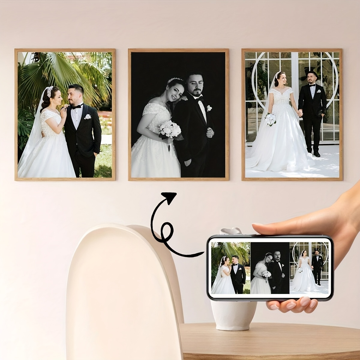3 قطعة/المجموعة مخصص مربع قماش - مراجعة Photography Gallery وسعره