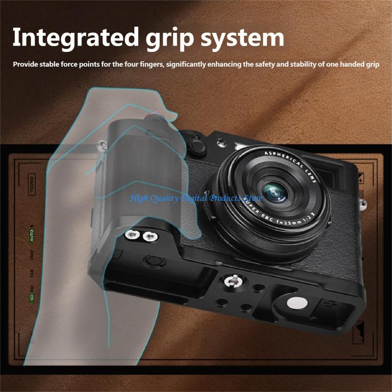 مقبض كاميرا U2JE سريع التبديل  - مراجعة Fujifilm Camera X100Vi وسعره